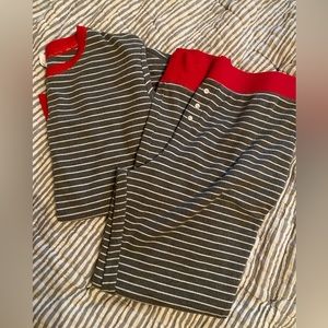 Stars Above medium thermal pajamas